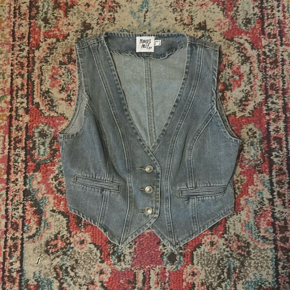 Denim vest